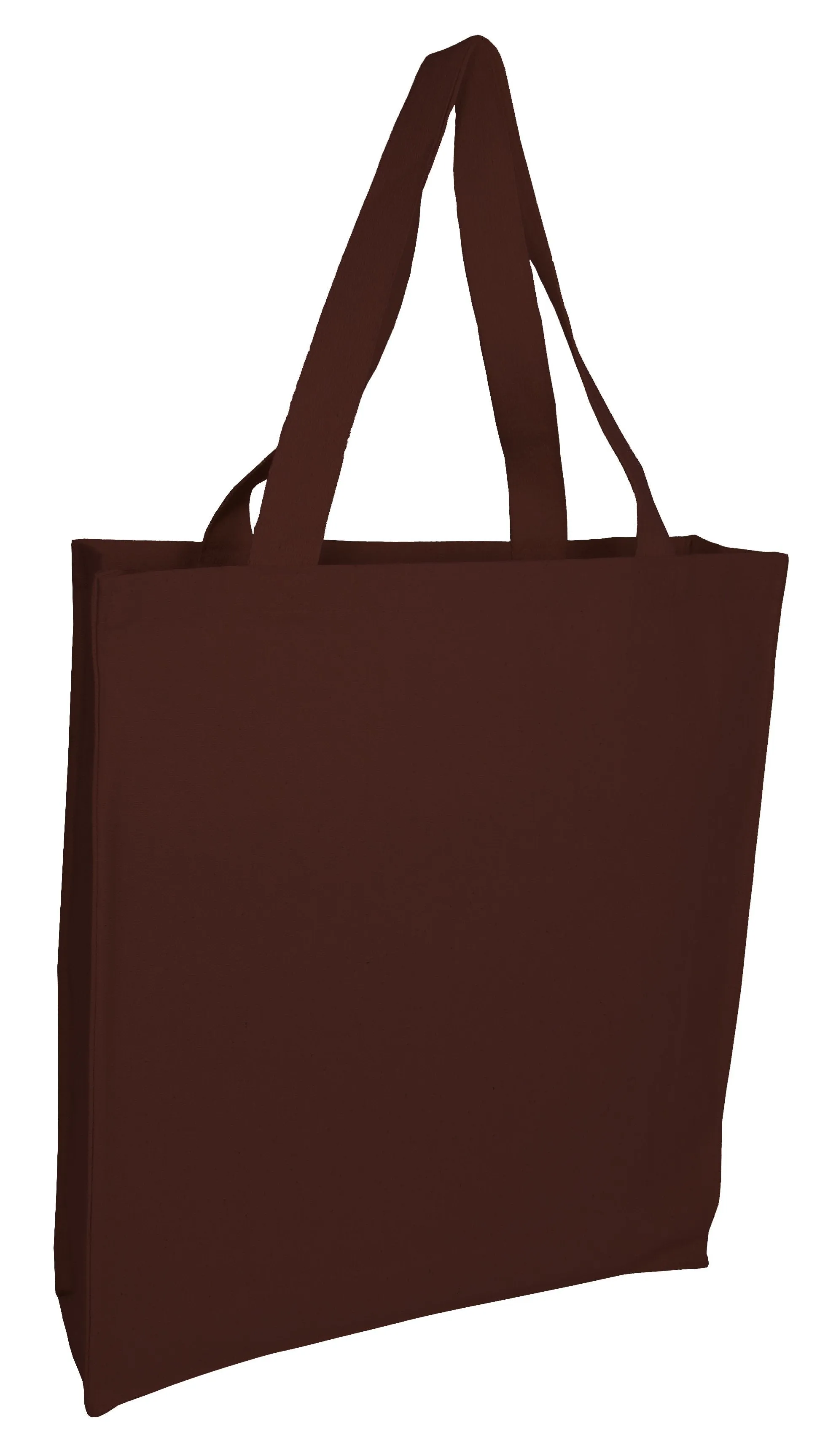 12 ct Heavy Canvas Wholesale Tote bags With Full Gusset - By Dozen