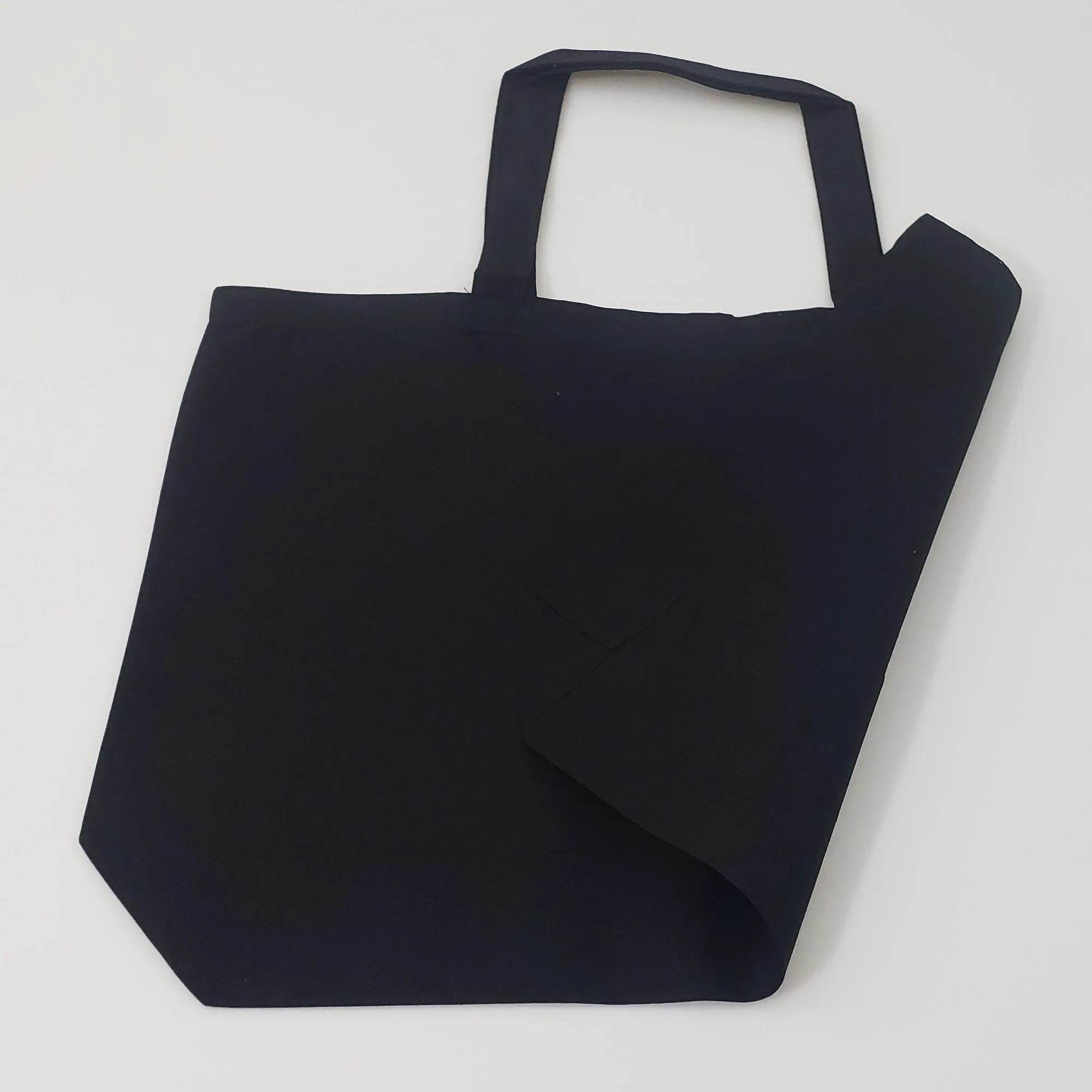 12 ct Large Cotton Basic Grocery Tote Bags - By Dozen