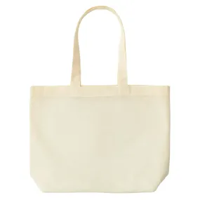 12 ct Large Cotton Basic Grocery Tote Bags - By Dozen