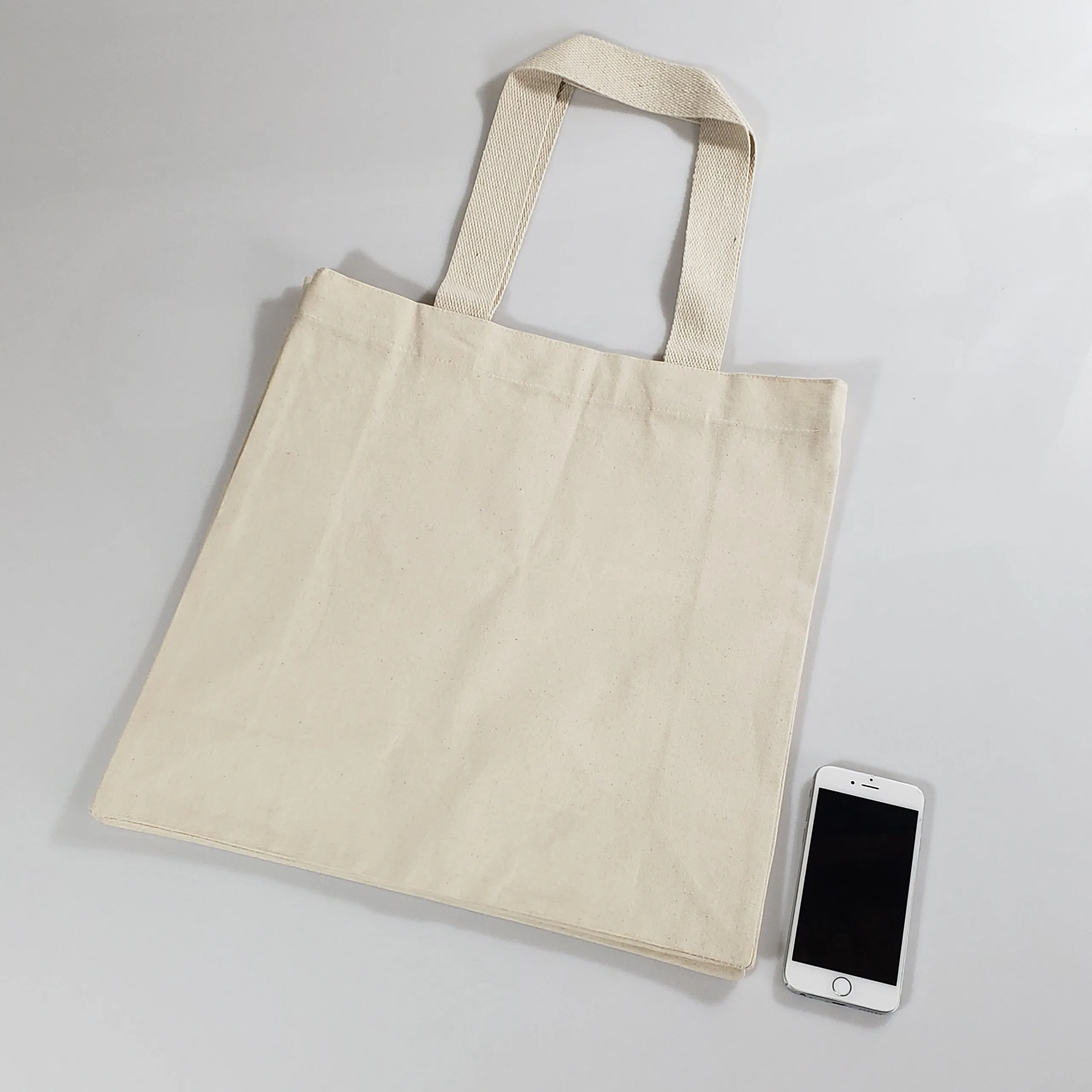 12 ct Ultimate Canvas Shopper Tote Bag / Grocery Bag - By Dozen