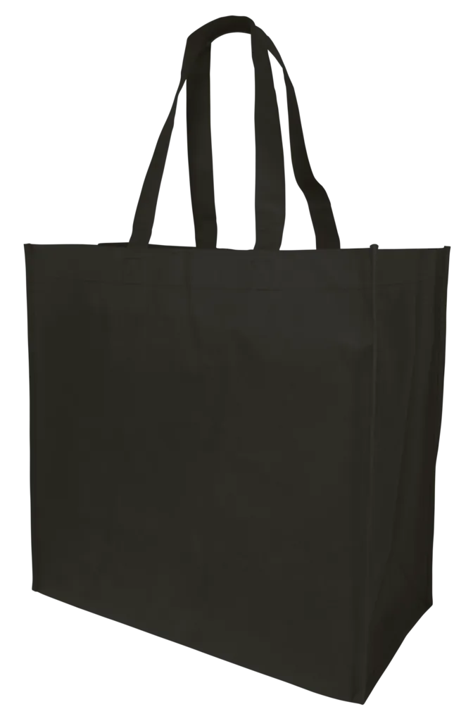 250 ct Large Polypropylene Grocery Tote Bag W/Gusset - By Case