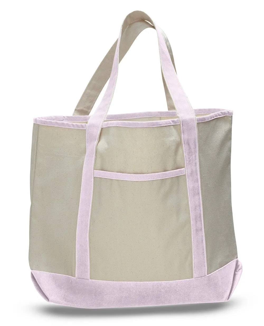 48 ct Jumbo Size Heavy Canvas Deluxe Tote Bag - By Case - Alternative Colors