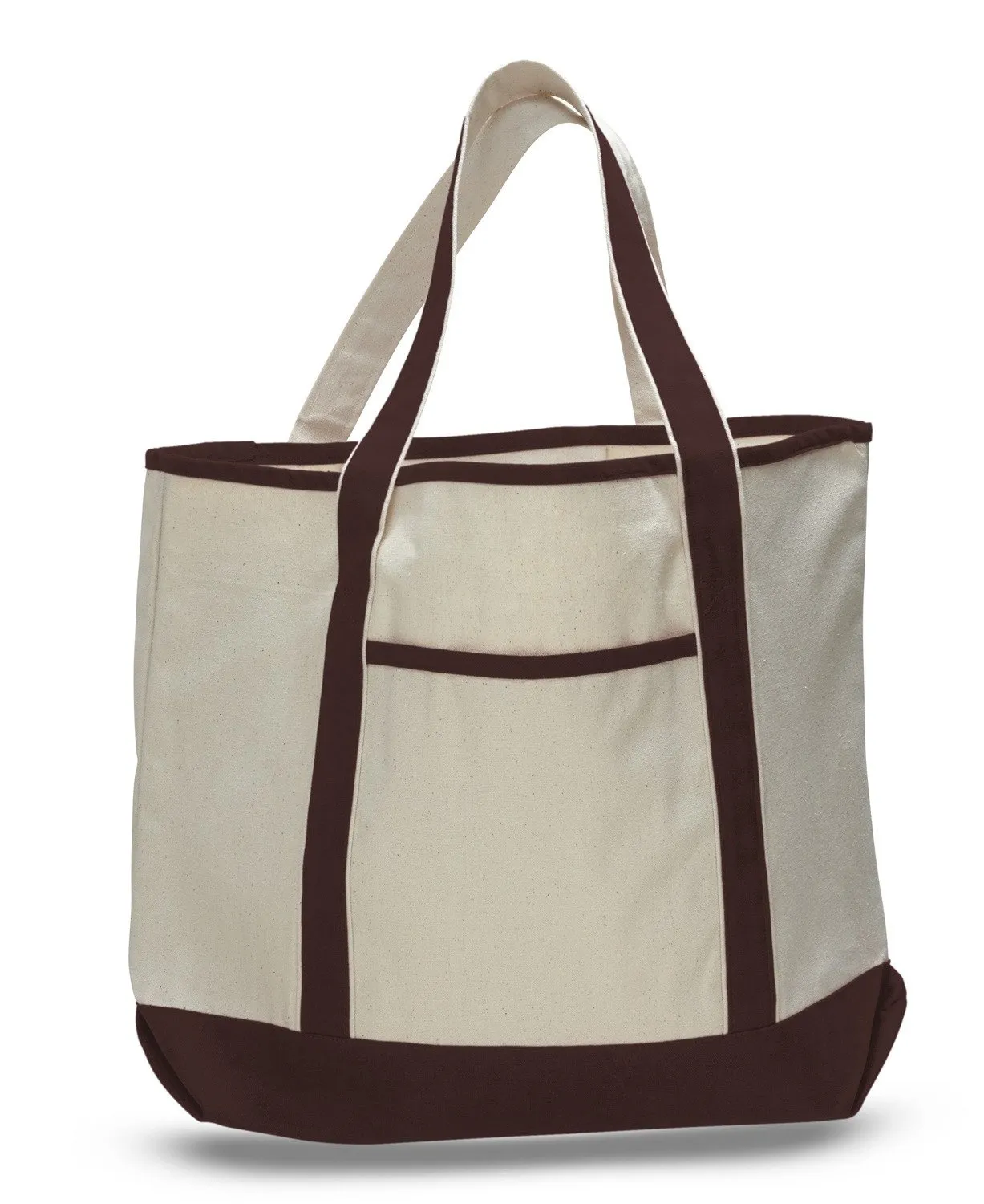 48 ct Jumbo Size Heavy Canvas Deluxe Tote Bag - By Case