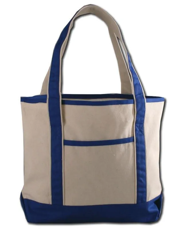 48 ct Jumbo Size Heavy Canvas Deluxe Tote Bag - By Case