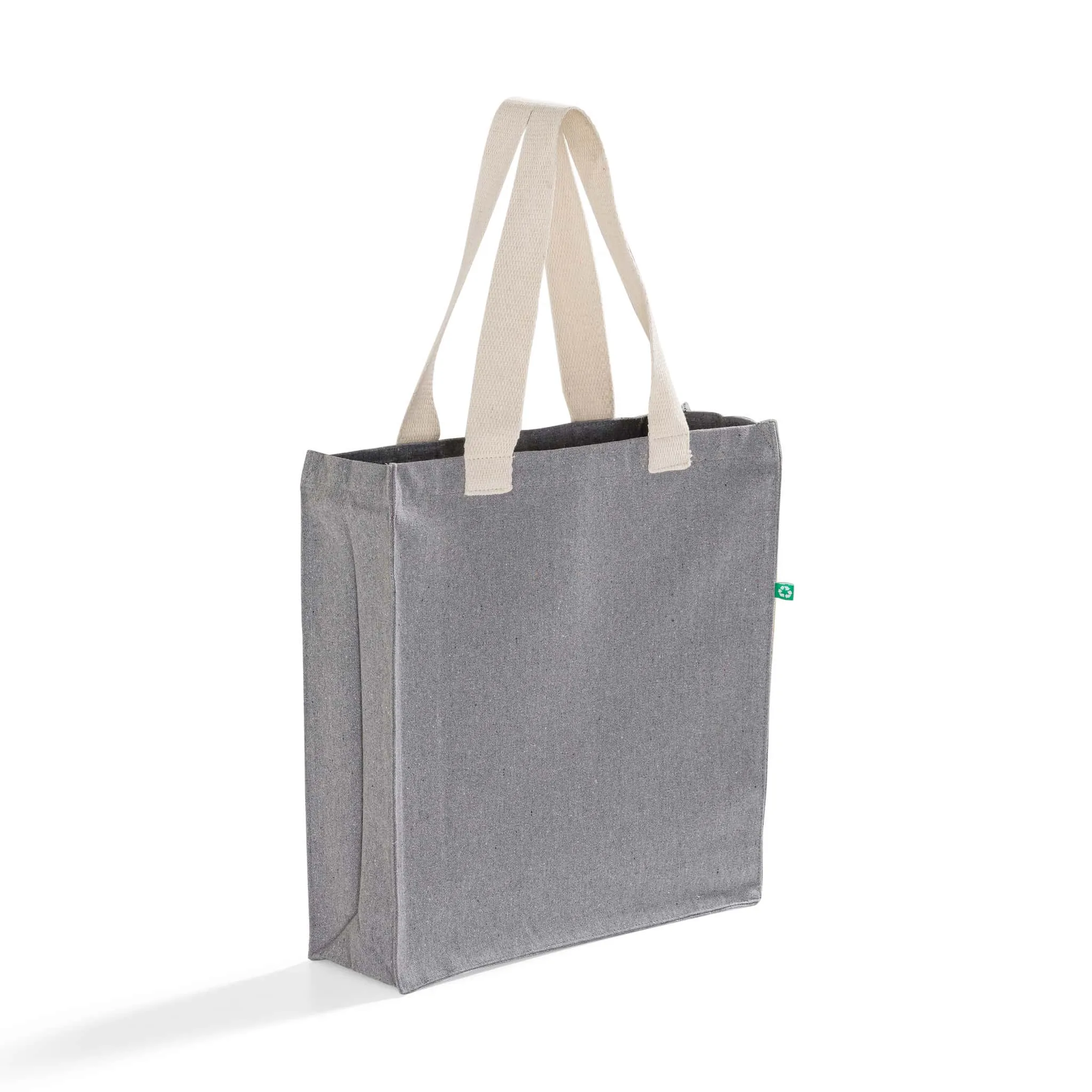 72 ct Recycled Heavy Canvas Tote with Full Gusset - By Case