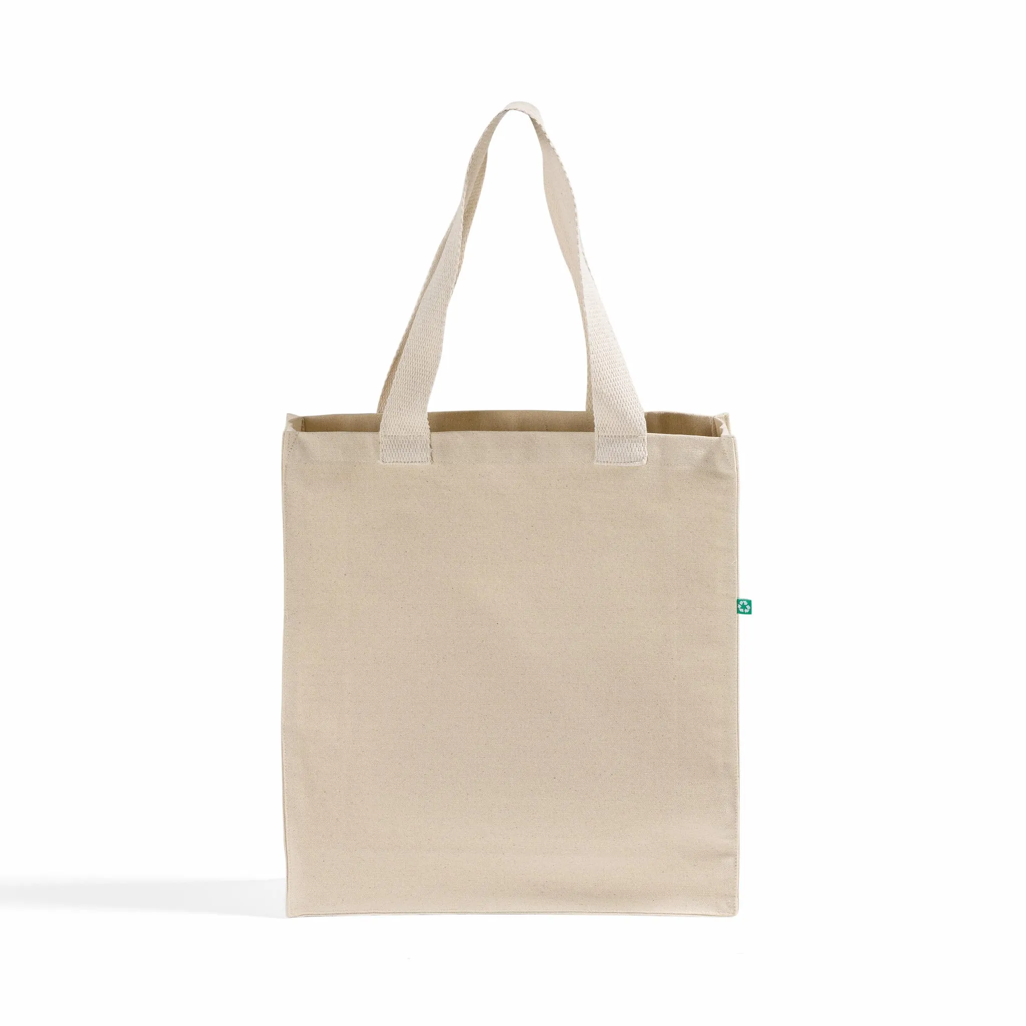 72 ct Recycled Heavy Canvas Tote with Full Gusset - By Case