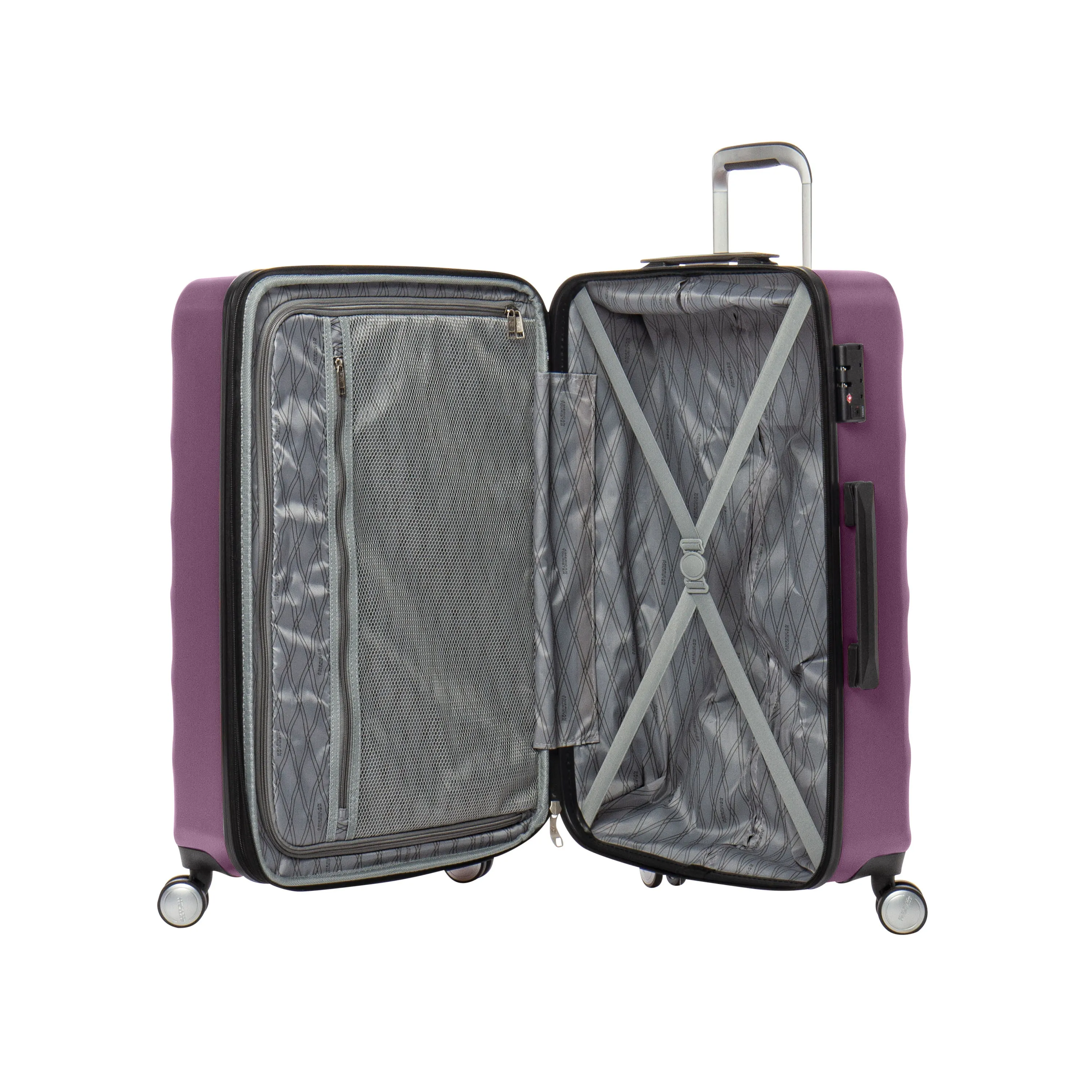 American Tourister Crave Collection 2 Piece Expandable Spinner Luggage Set - Medium and Large