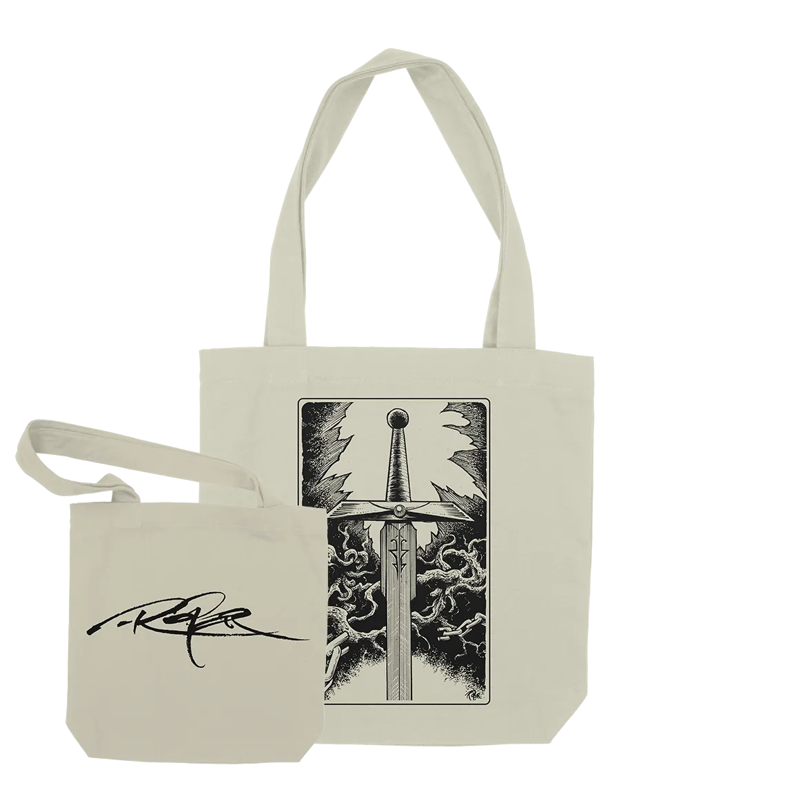 Arik Roper "Luxferrum" Natural Tote Bag