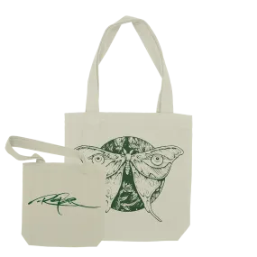 Arik Roper "Occulus Moth" Natural Tote Bag