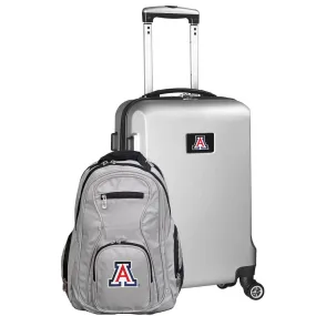 Arizona Wildcats Deluxe 2-Piece Backpack and Carry on Set