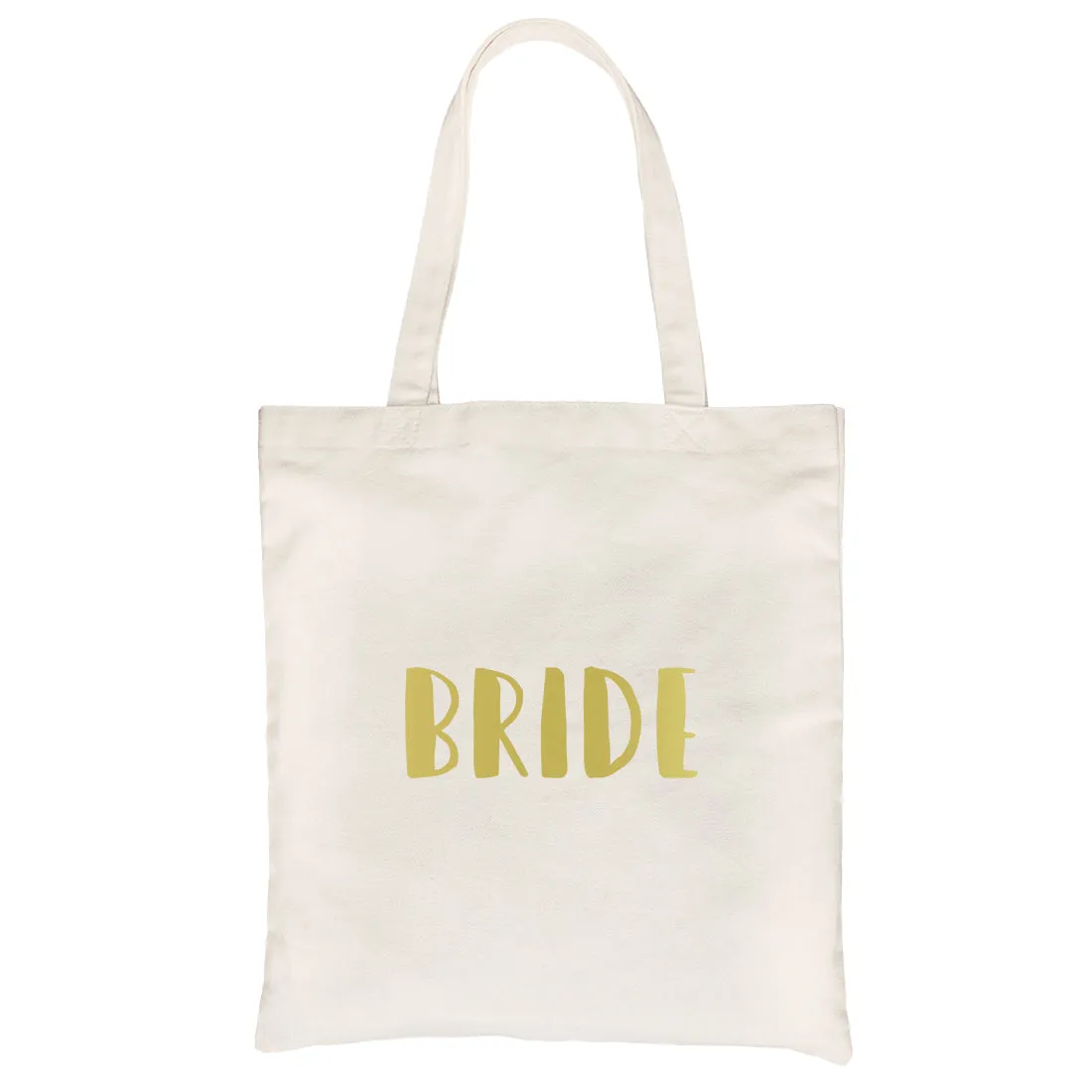 Bride Team Bride-GOLD Canvas Shoulder Bag Thoughtful Matching Fun