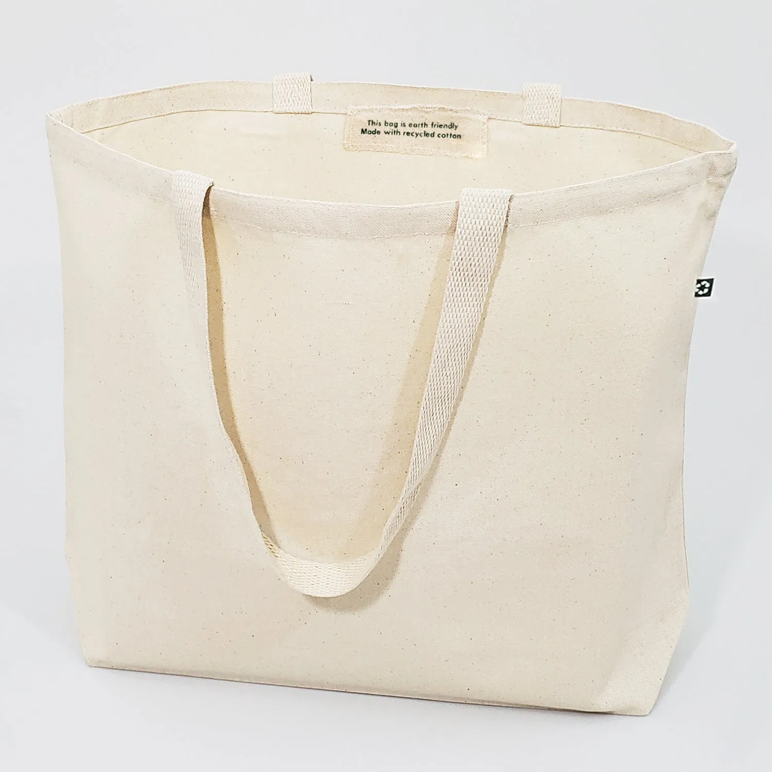 Closeout Large Eco Friendly Recycled Canvas Tote Bags