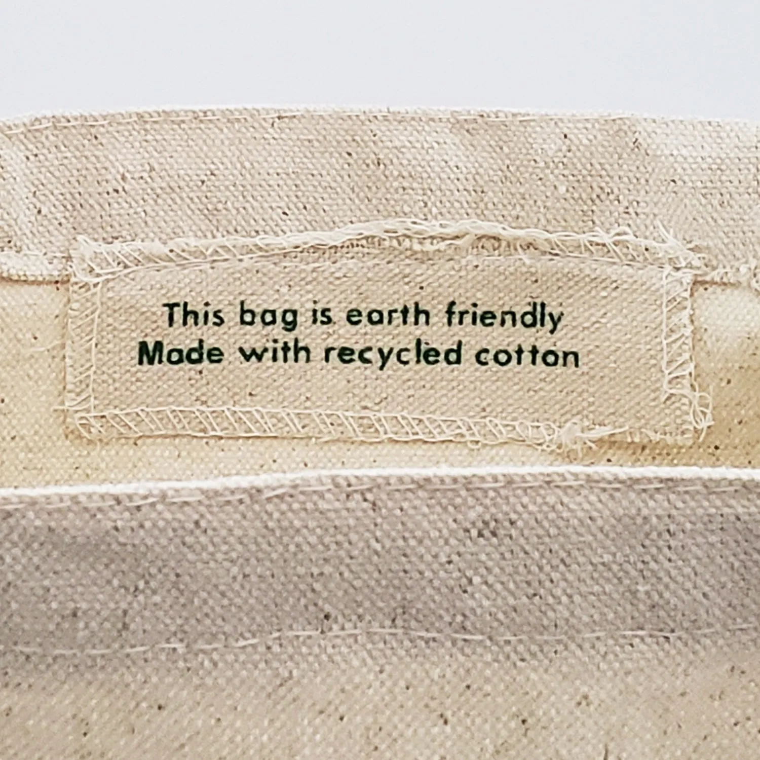 Closeout Large Eco Friendly Recycled Canvas Tote Bags