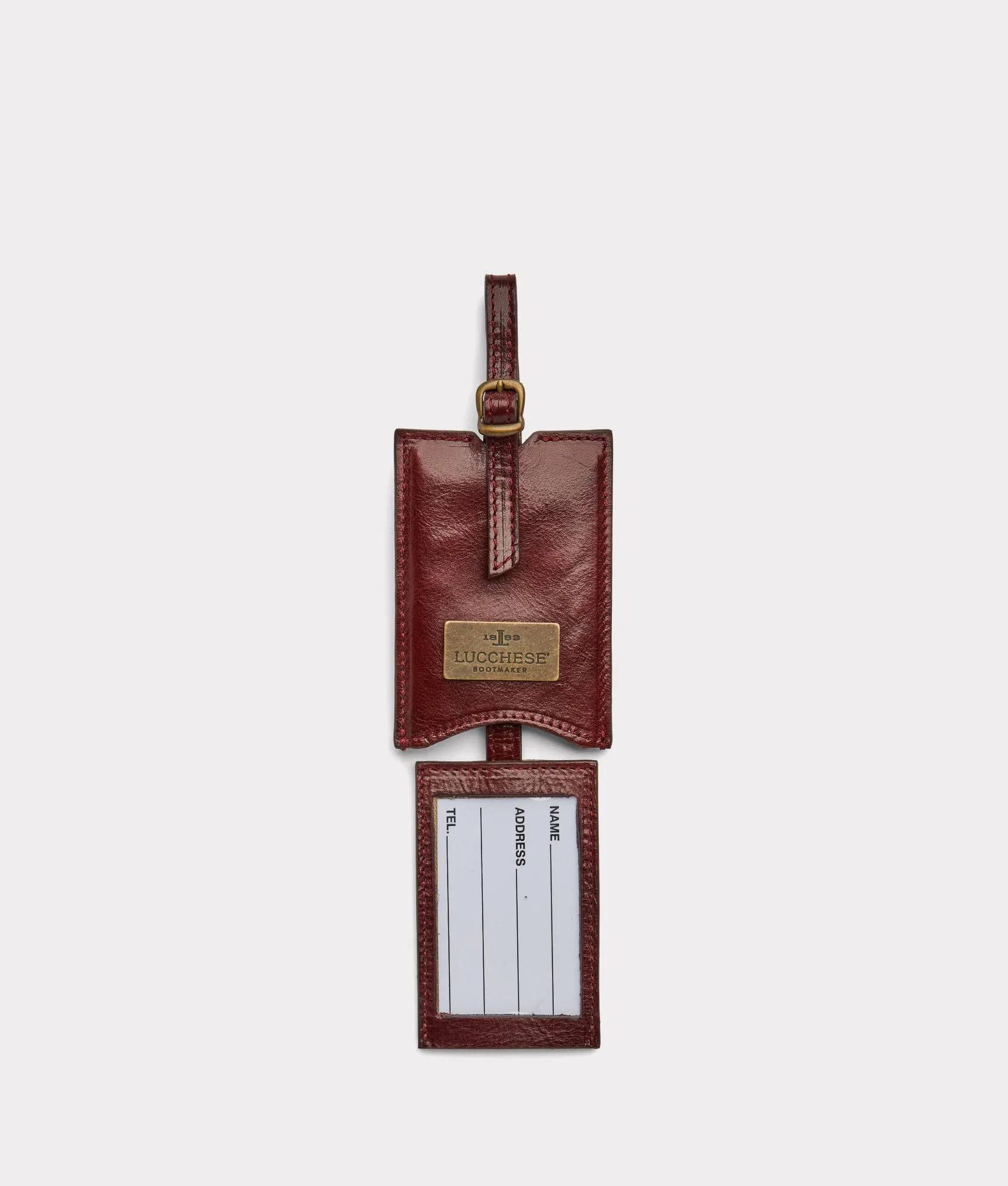 Cosimo Luggage Tag :: Burgundy