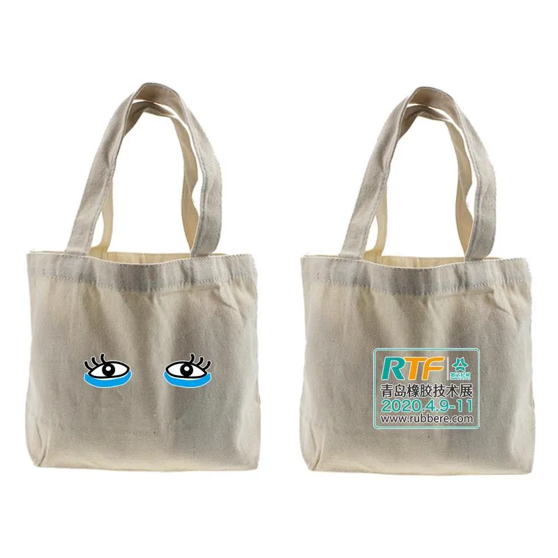 Cotton Canvas Tote Bag 30*20*10cm