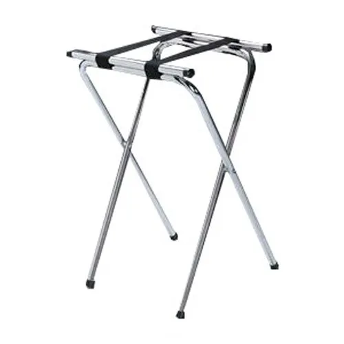 Culinary Essentials 859314 Chrome Tray Stand, 31-1/8"