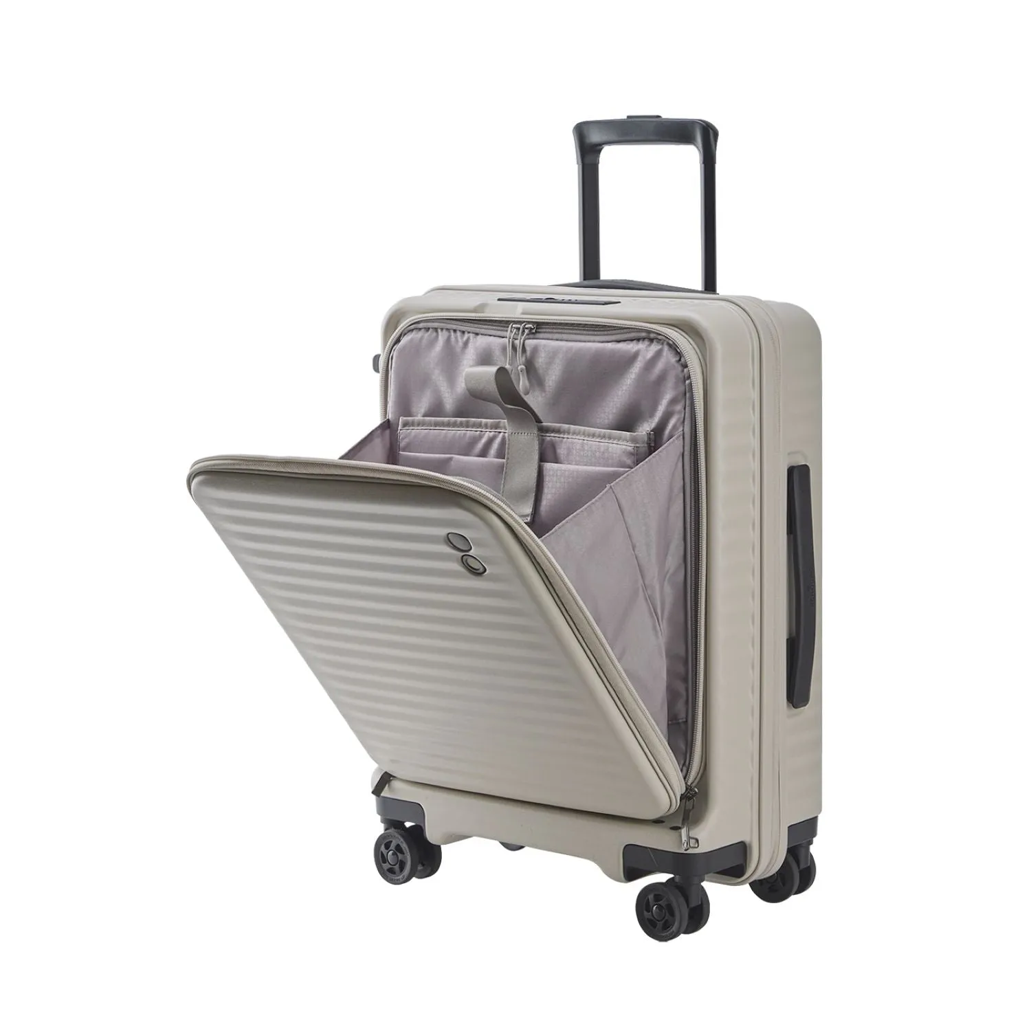 Echolac Celestra 24" Medium Upright Luggage With Front Access Opening