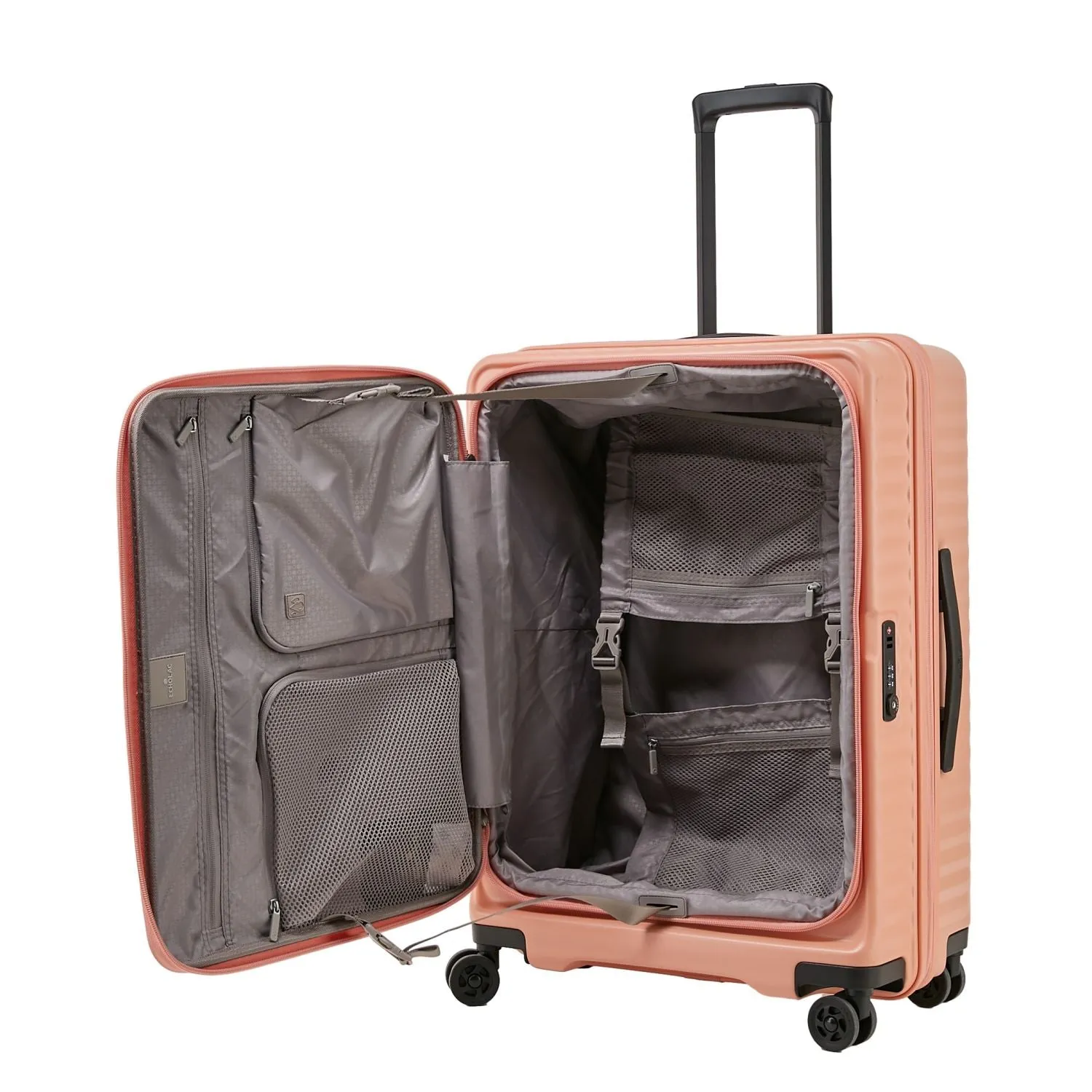 Echolac Celestra 24" Medium Upright Luggage With Front Access Opening