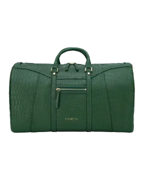 Emily Duffle Crocodile Forest Green