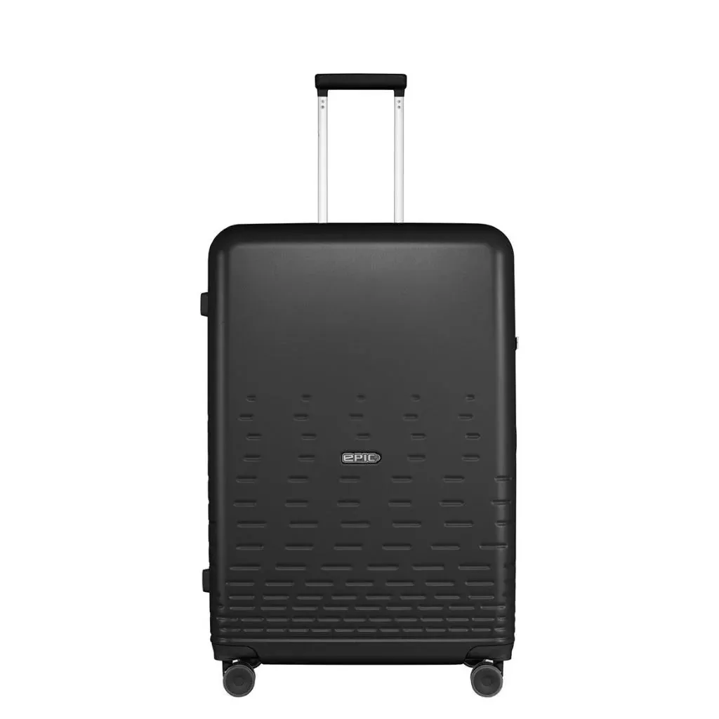 Epic Spin - 3 Piece Hardside Luggage Set - Black