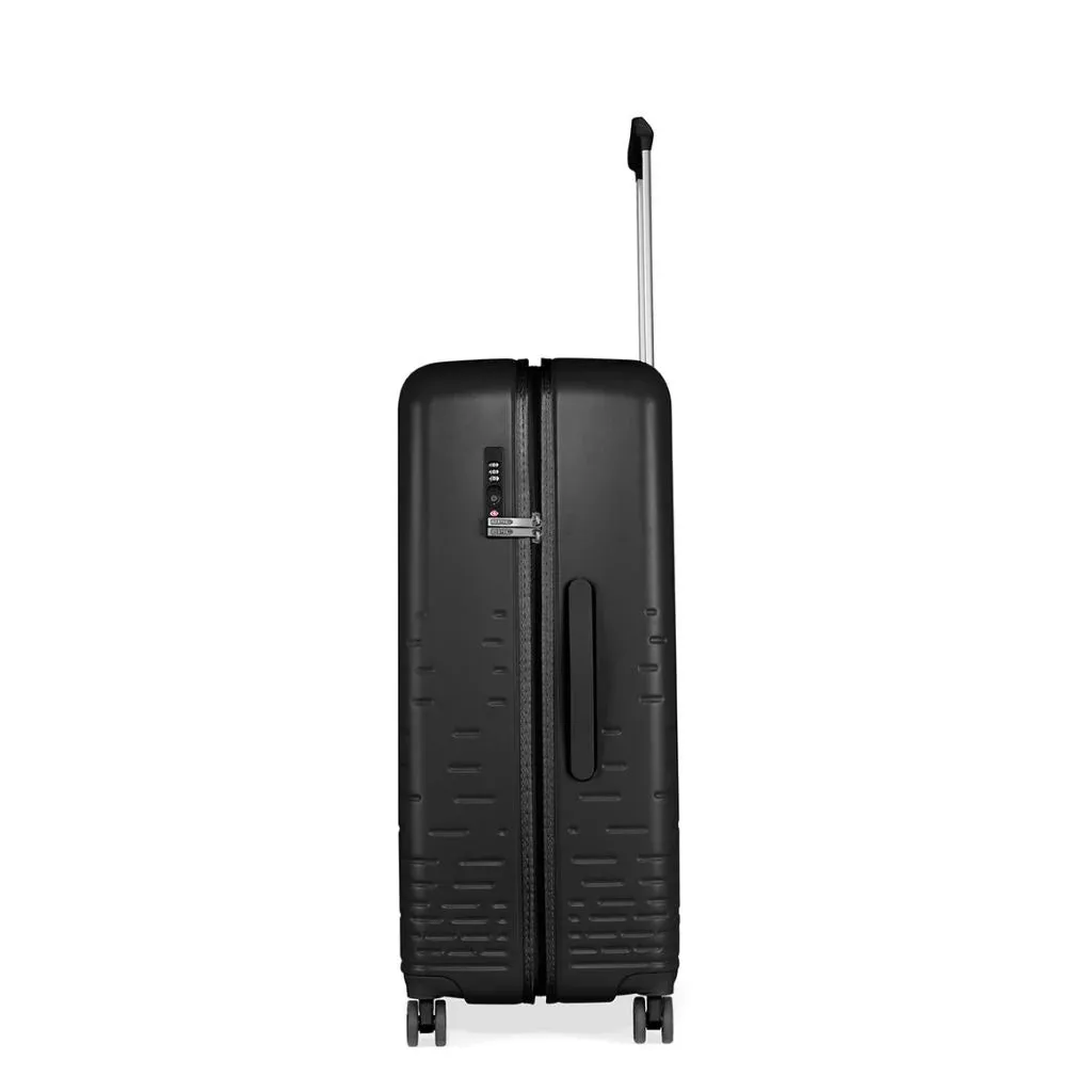 Epic Spin - 3 Piece Hardside Luggage Set - Black