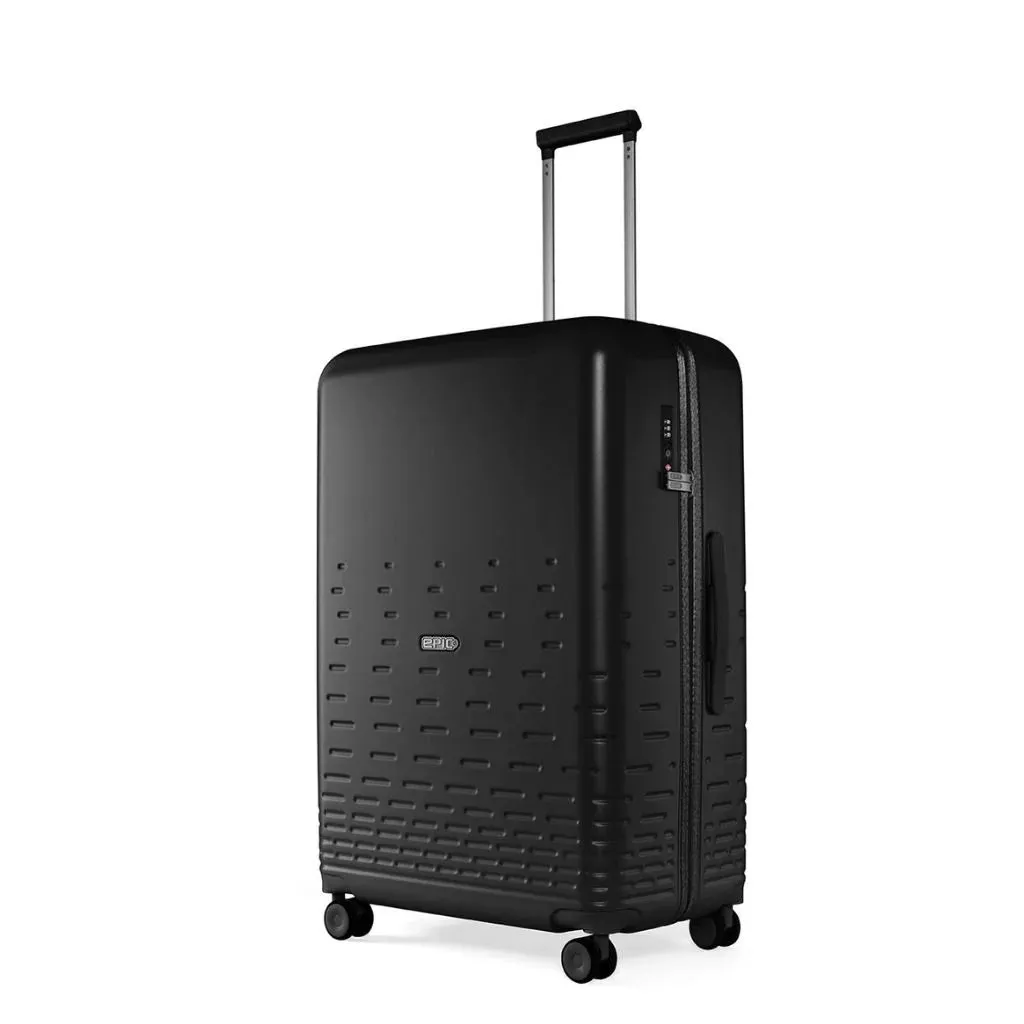 Epic Spin - 3 Piece Hardside Luggage Set - Black