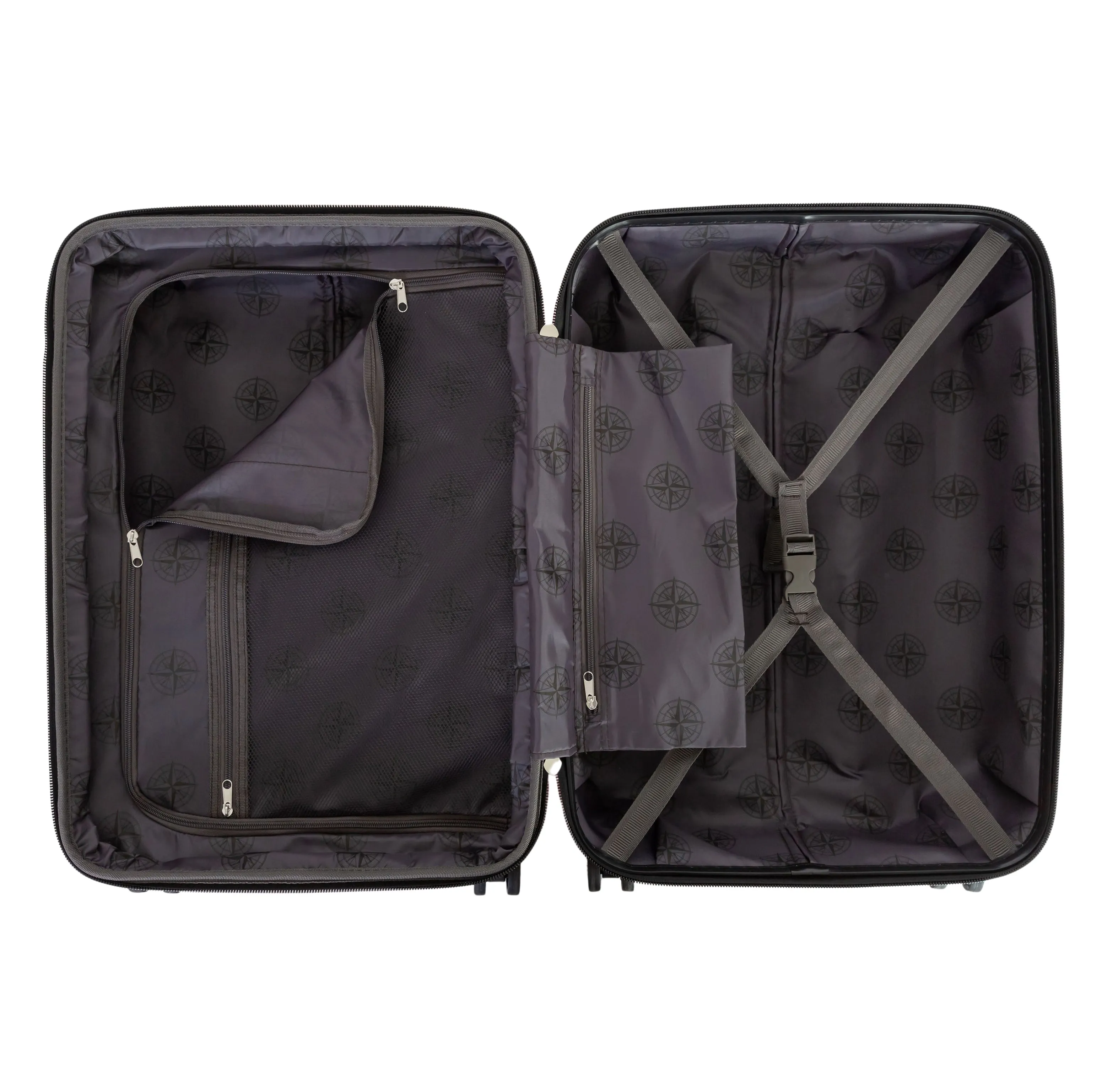 Explorer Classic Collection 3 Piece Expandable Spinner Luggage Set