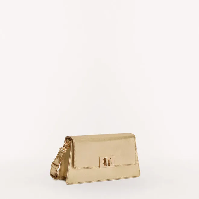 FURLA ZOE MINI SHOULDER BAG IN GOLD