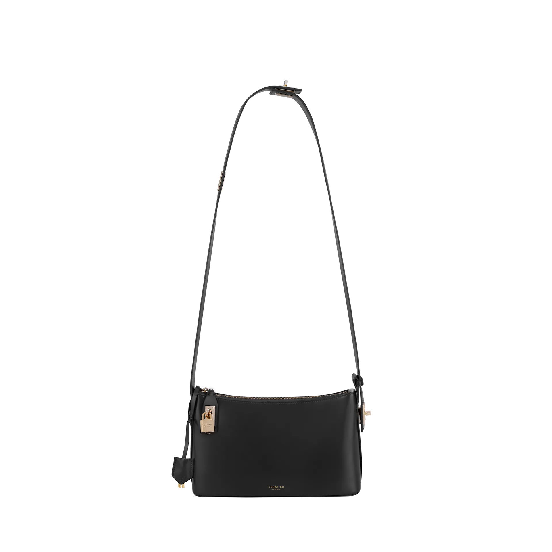 Gold Black Crossbody Extension Strap