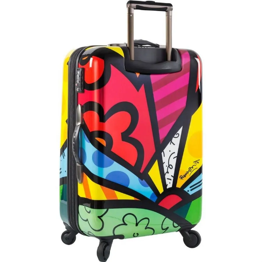 Heys Britto 21" Spinner Carry On Luggage New Day Multicolor