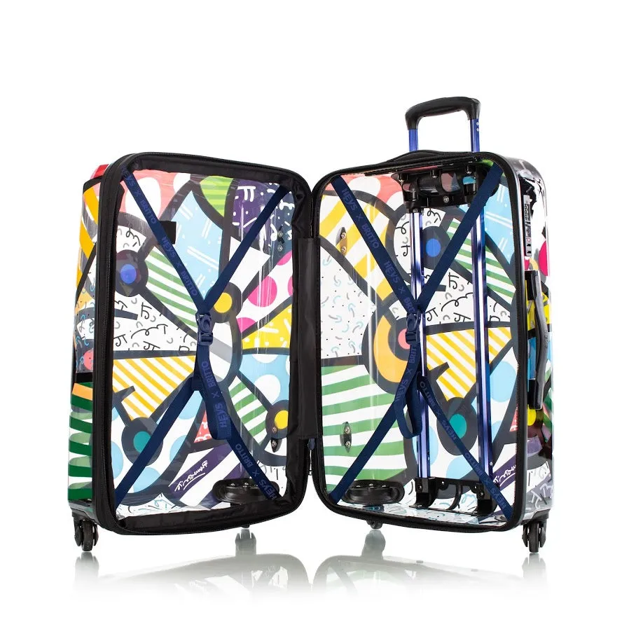 Heys Britto Butterfly Transparent 26" Spinner Luggage