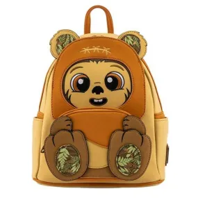 Loungefly x Star Wars Wicket Footsie Cosplay Mini Backpack