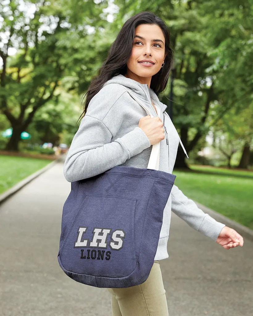 Luxury Fleece Sweatshirt Tote Bags