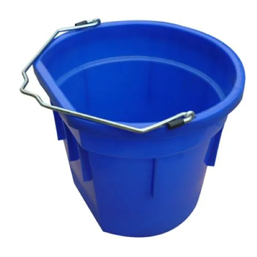 Master Rancher MR20QP/FSB-BLUE 20-Quart Blue Flat Sided Utility Bucket Pail - Quantity of 3