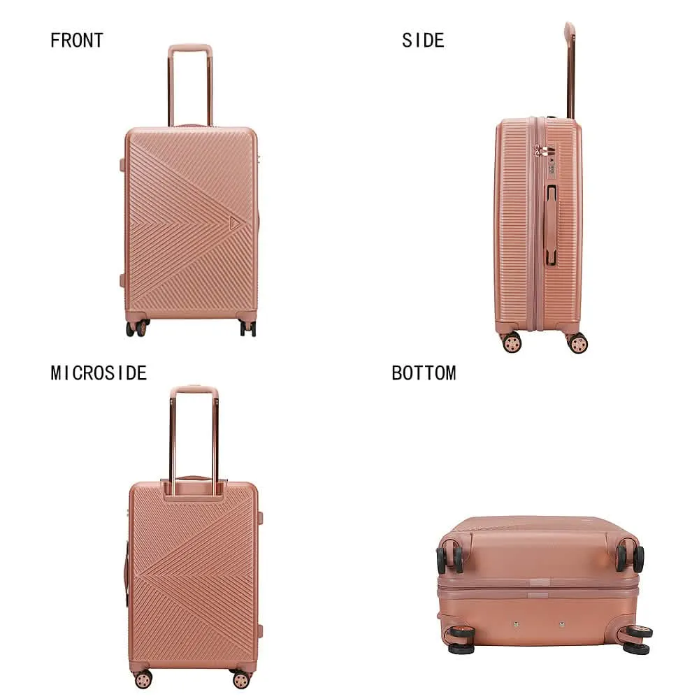 Mia K's Felicity Premium Hard-Shell Spinner Luggage Collection