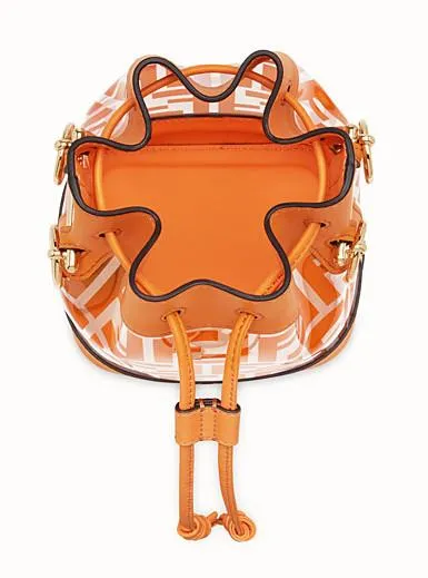 'Mon Tresor' Pu Mini Bag, Orange