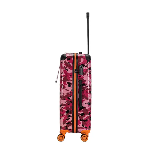 Premium Quality ABS Hard Shell Urban Camouflage Print Spinner Suitcase with Built in Lock - 26 Inch