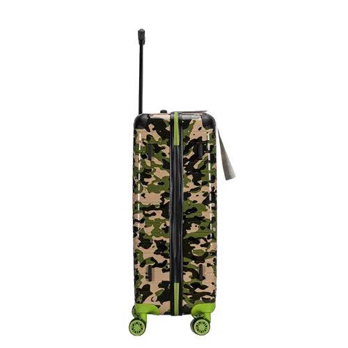 Premium Quality ABS Hard Shell Urban Camouflage Print Spinner Suitcase with Built in Lock - 26 Inch