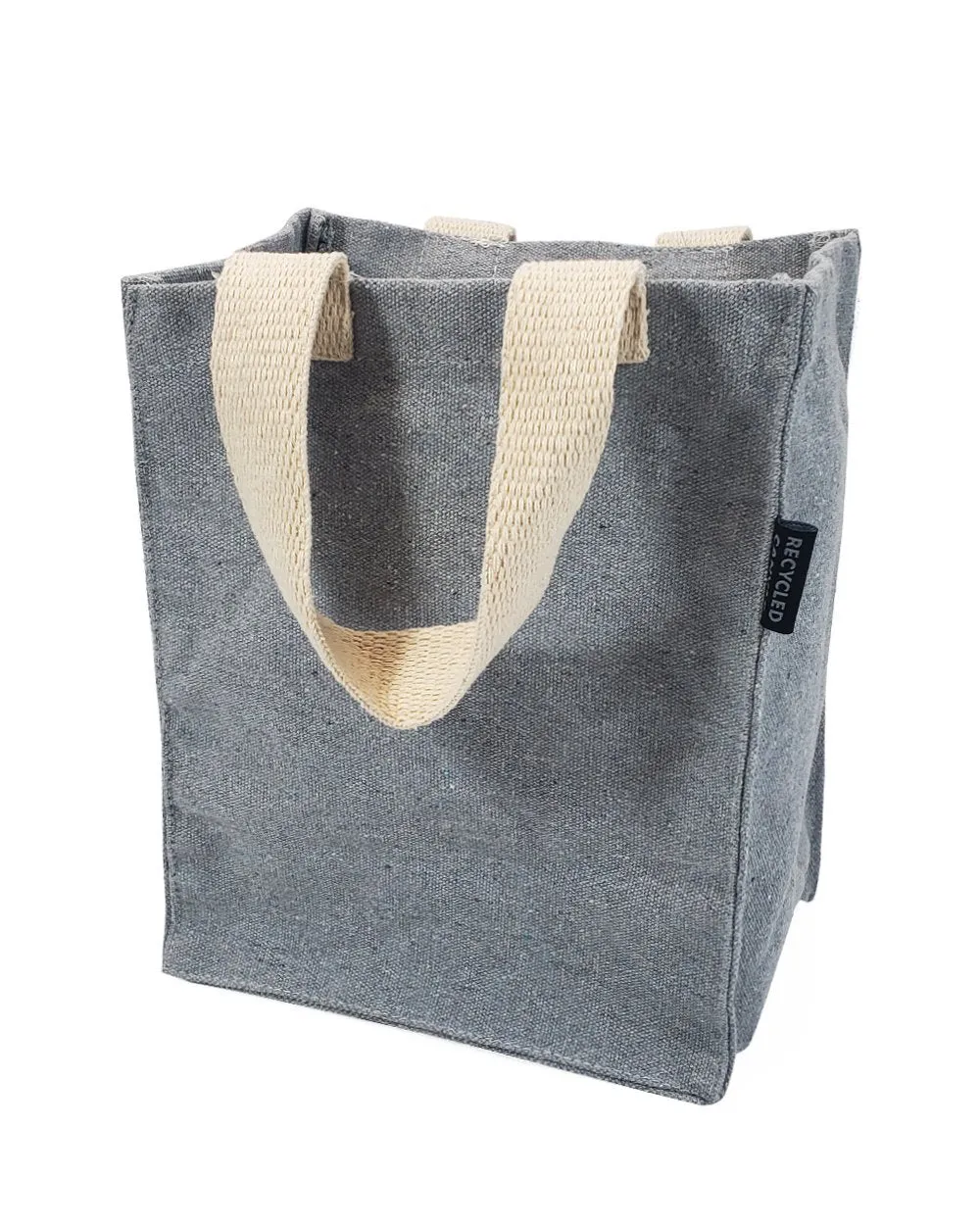 Recycled Canvas Book Bag with Full Gusset - RC864