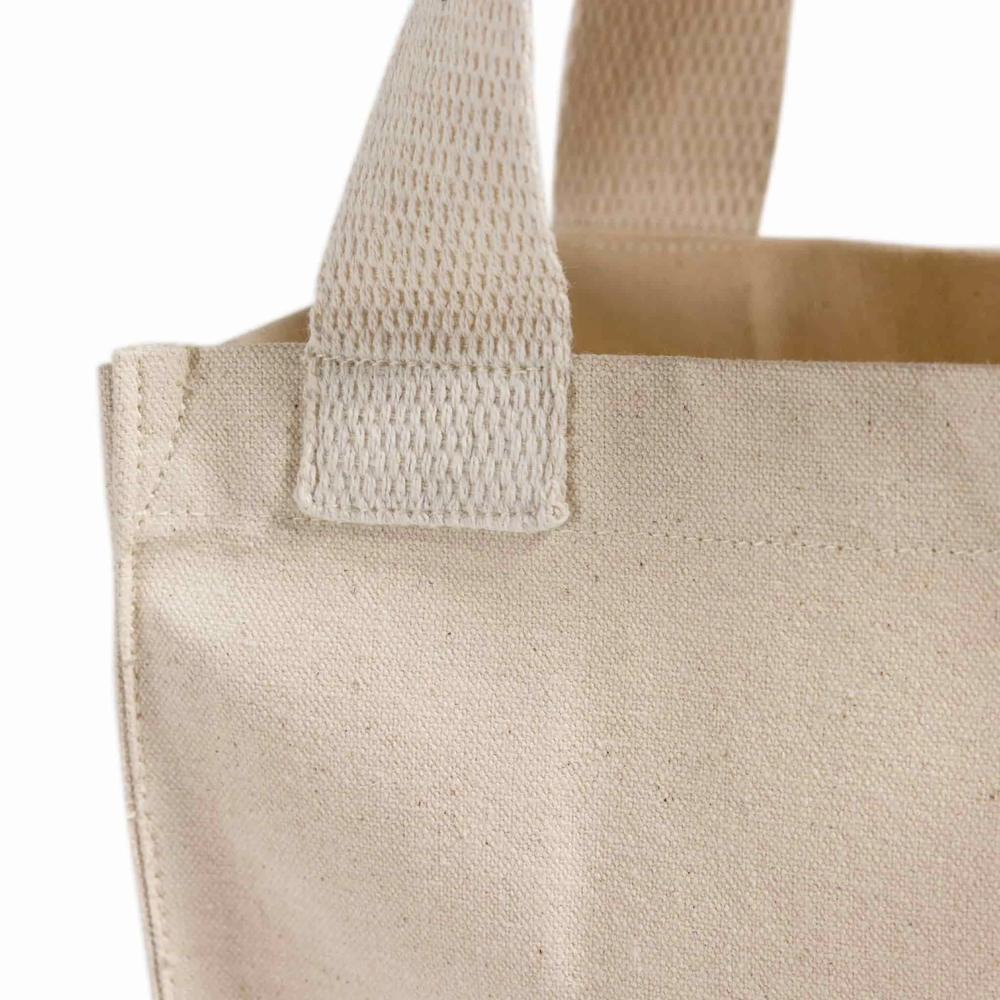 Recycled Canvas Book Bag with Full Gusset - RC864