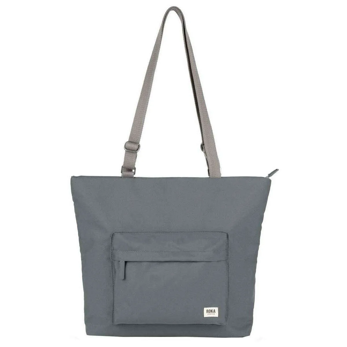 Roka Trafalgar B Recycled Canvas Tote Bag - Smoke Grey