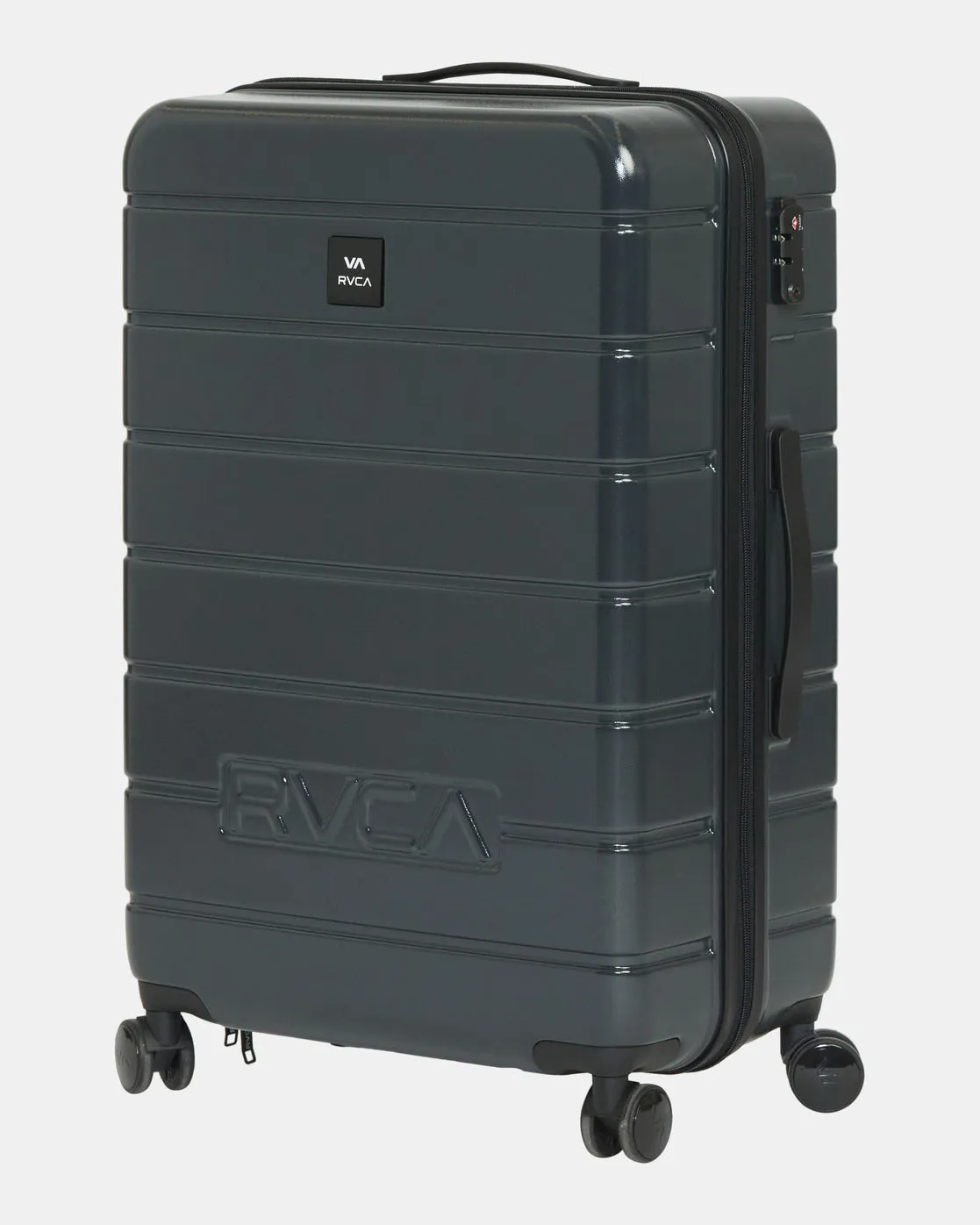 RVCA VA Large Roller Hardcase Suitcase - Black