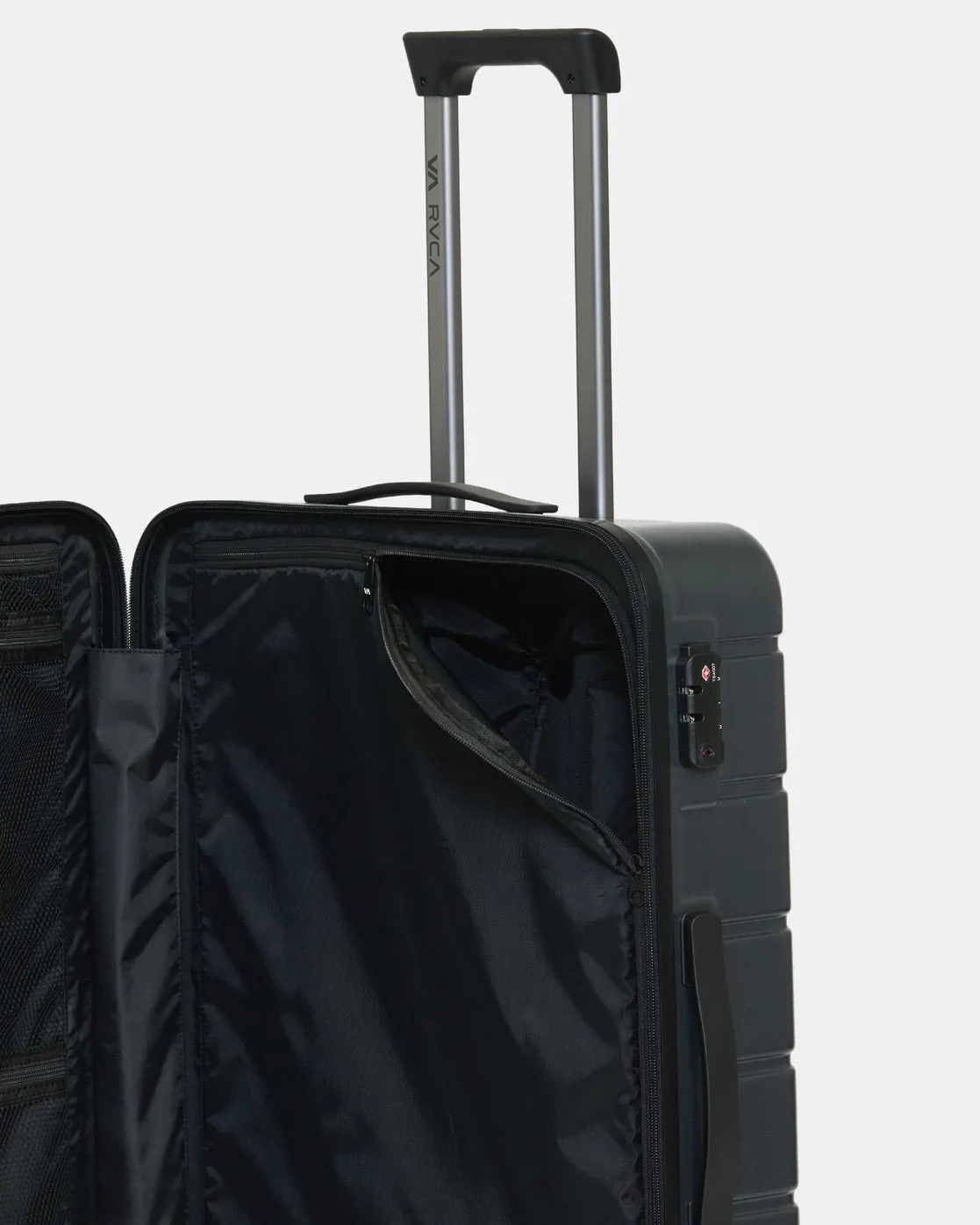 RVCA VA Large Roller Hardcase Suitcase - Black