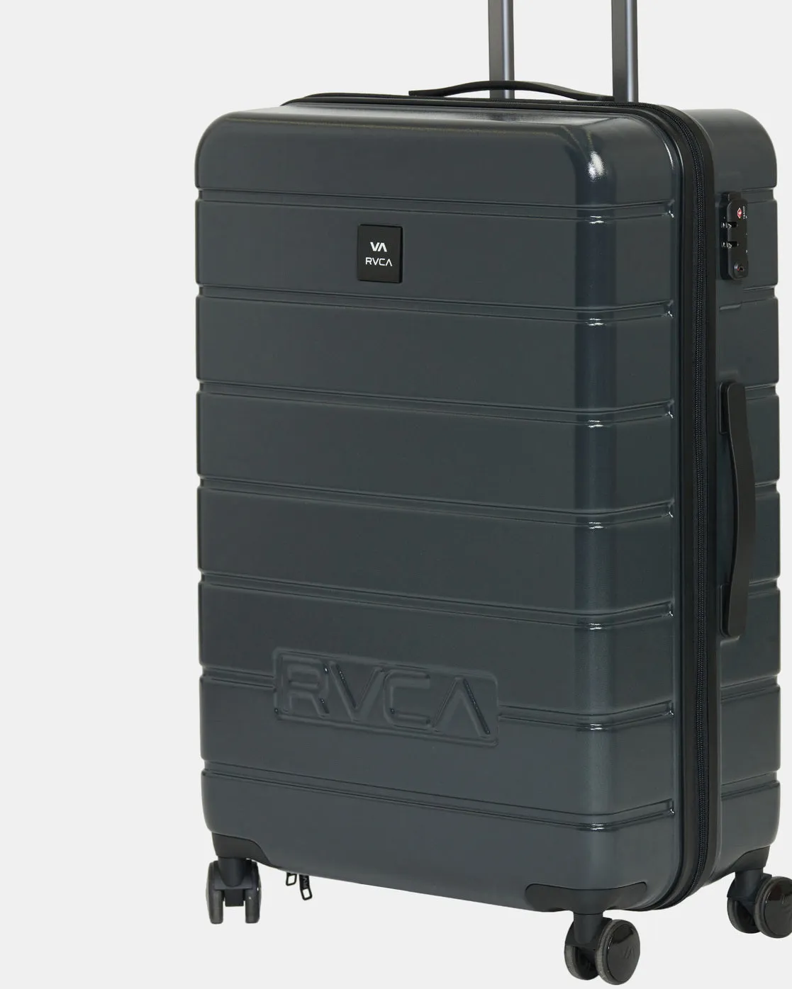 RVCA VA Large Roller Hardcase Suitcase - Black