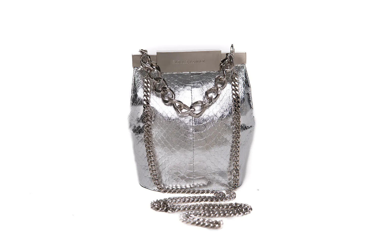 Silver Valerie Mini Bucket