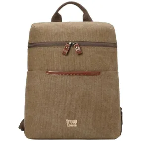 Small Canvas Backpack - Black Blue or Brown - Troop London Classic