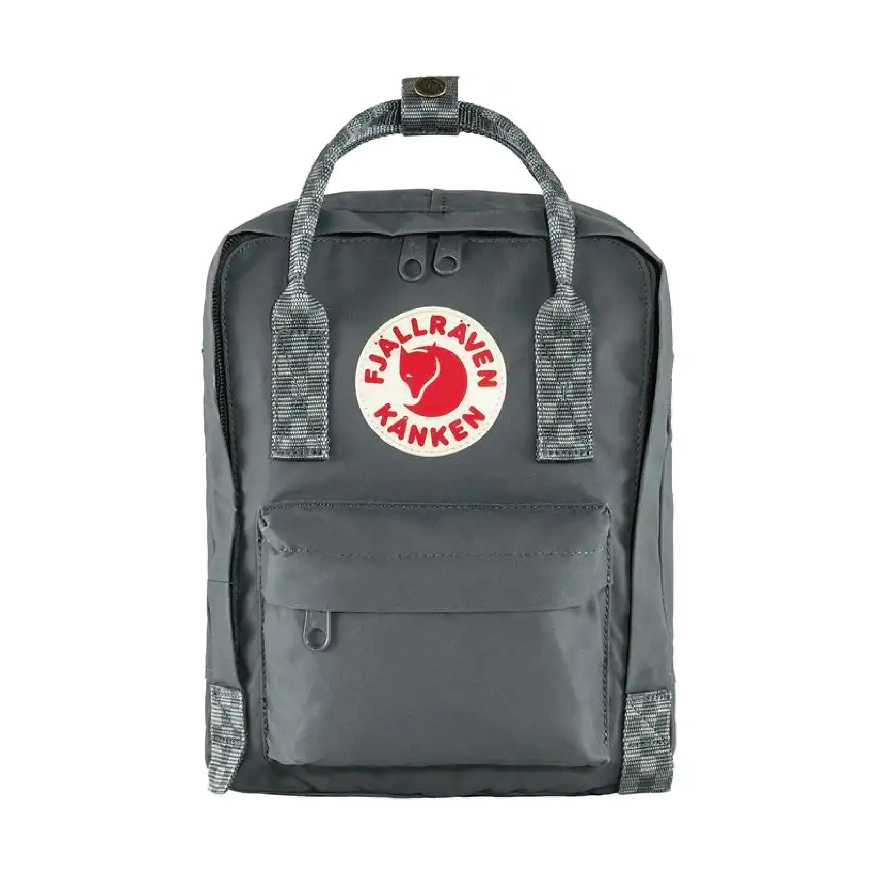 Super Grey - Chess Pattern Mini Kanken Backpack