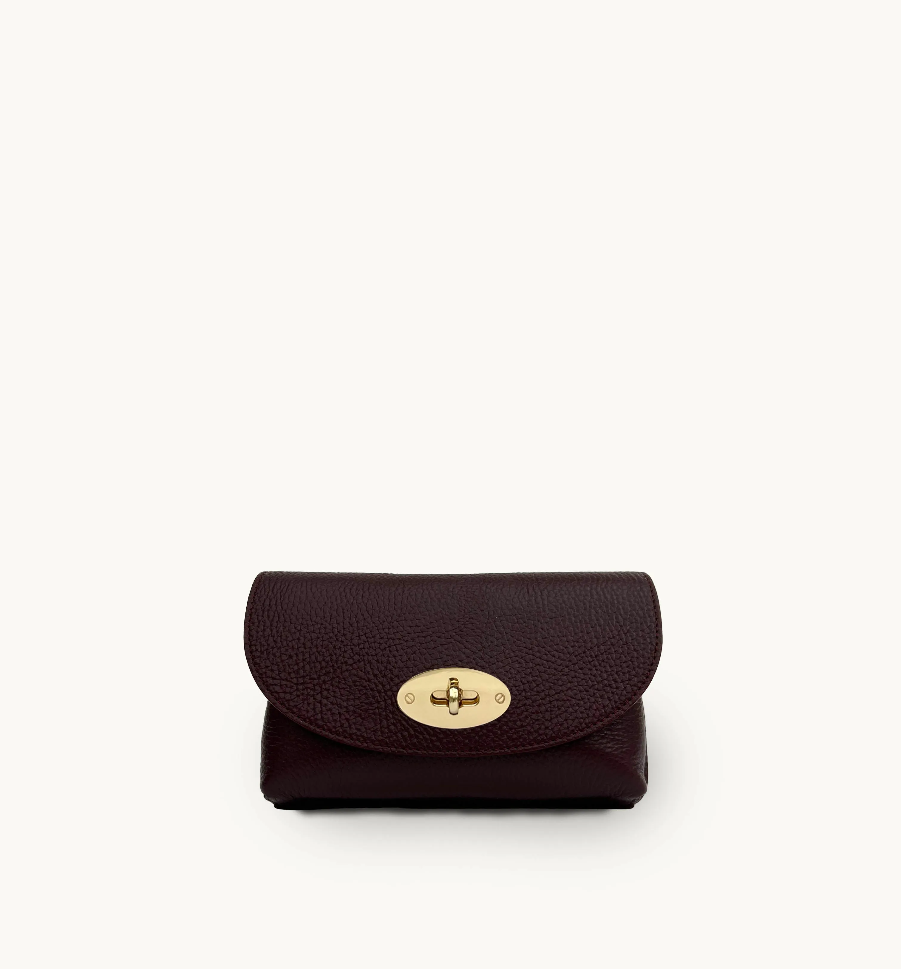 The Mila Port Leather Phone Bag