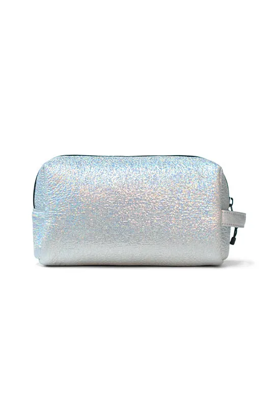 Tinsel in Moonlight Rebel Makeup Bag with Black Zipper