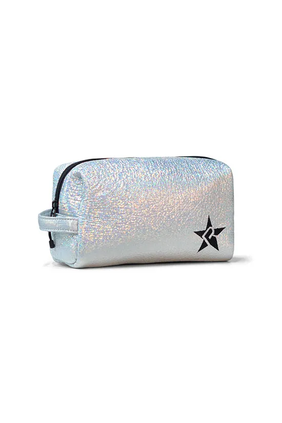 Tinsel in Moonlight Rebel Makeup Bag with Black Zipper